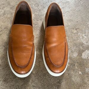Allen Edmonds Brown Leather Slip-On Loafers